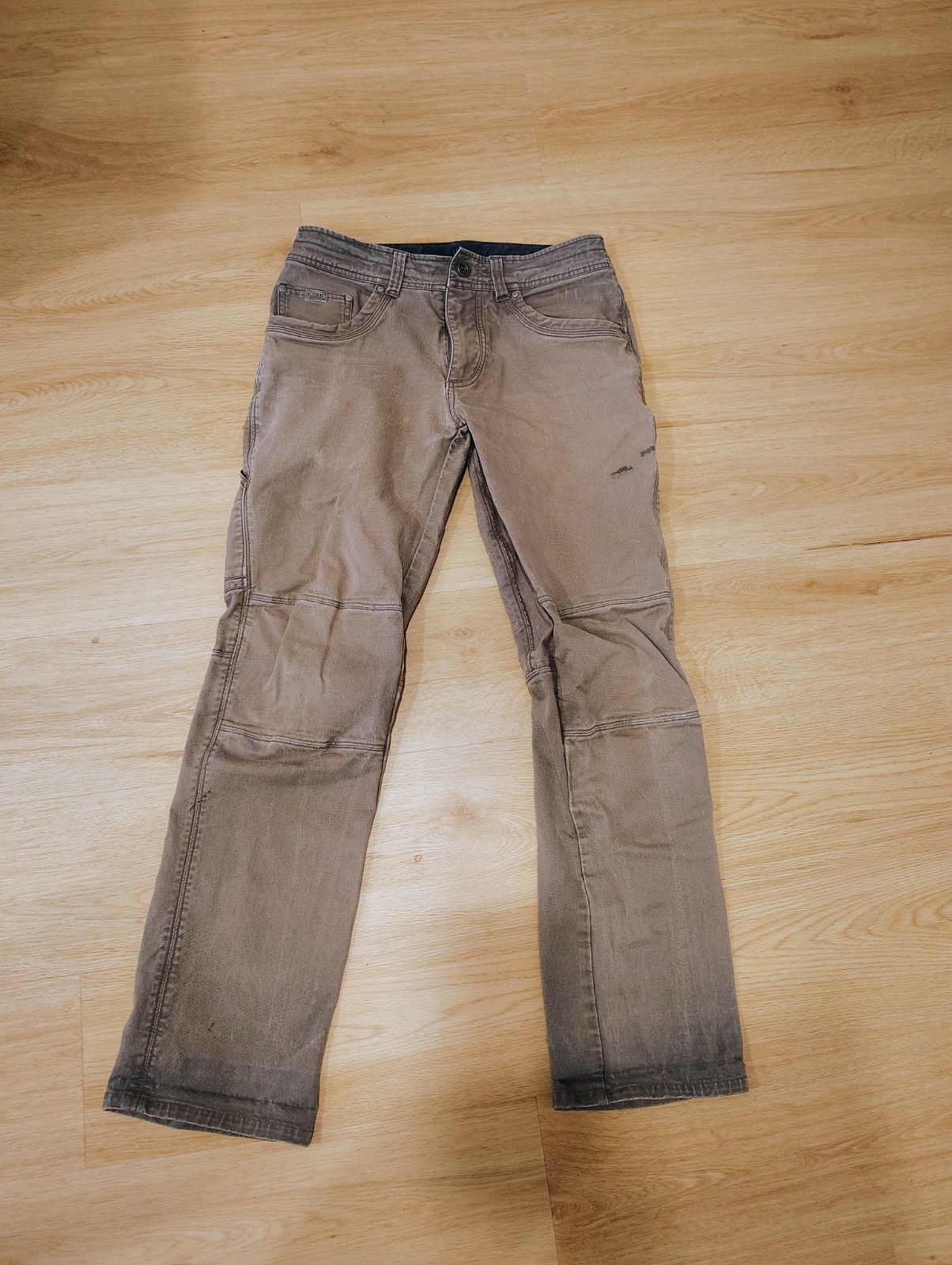 Kuhl Pants Mens 30×32 Rebel Light Green Patina Day Hiking Outdoor Canvas Work