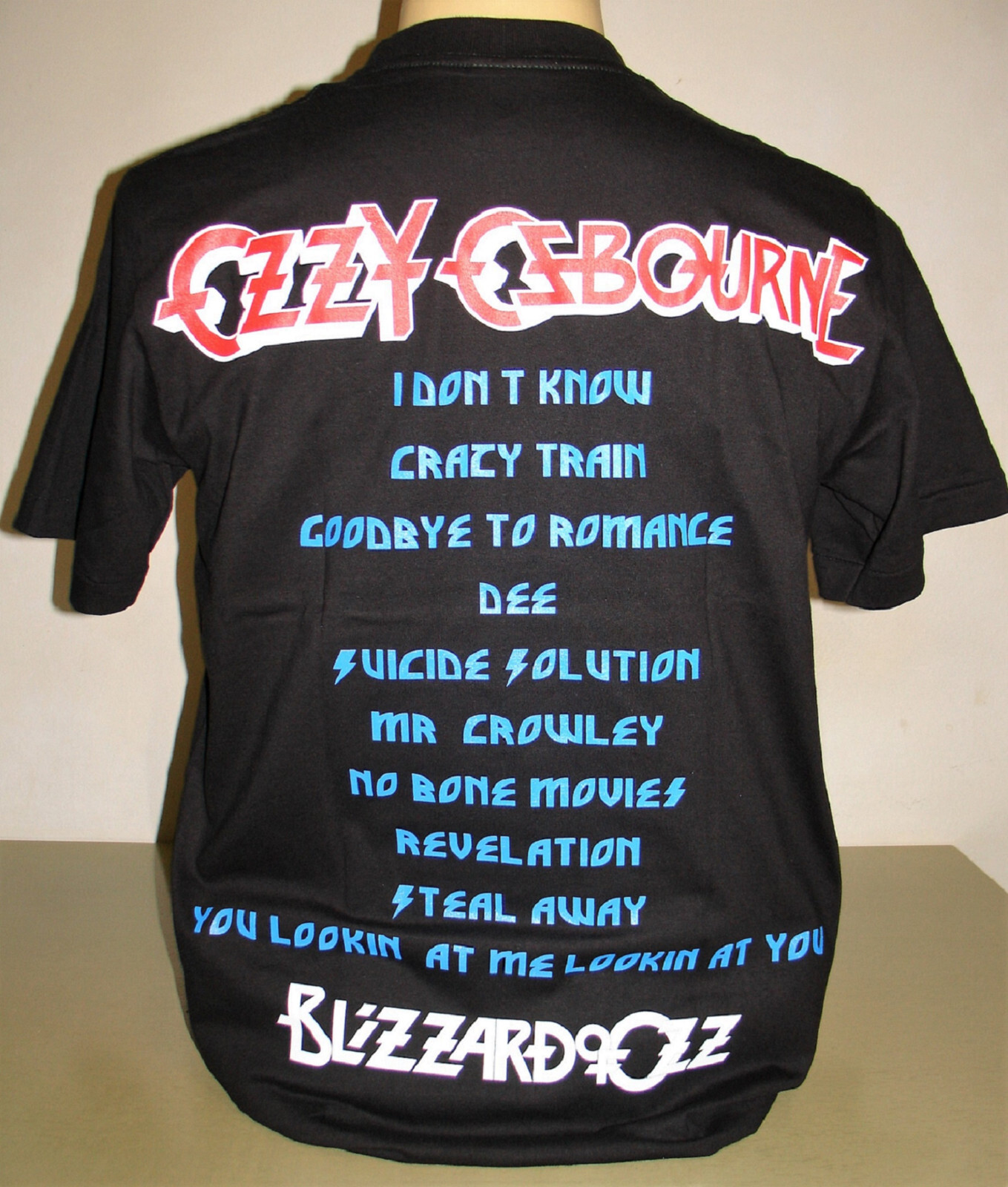 Ozzy Osbourne Blizzard Of Ozz T-Shirt Size S M L XL 2XL 3XL New! XXL XXXL Rock