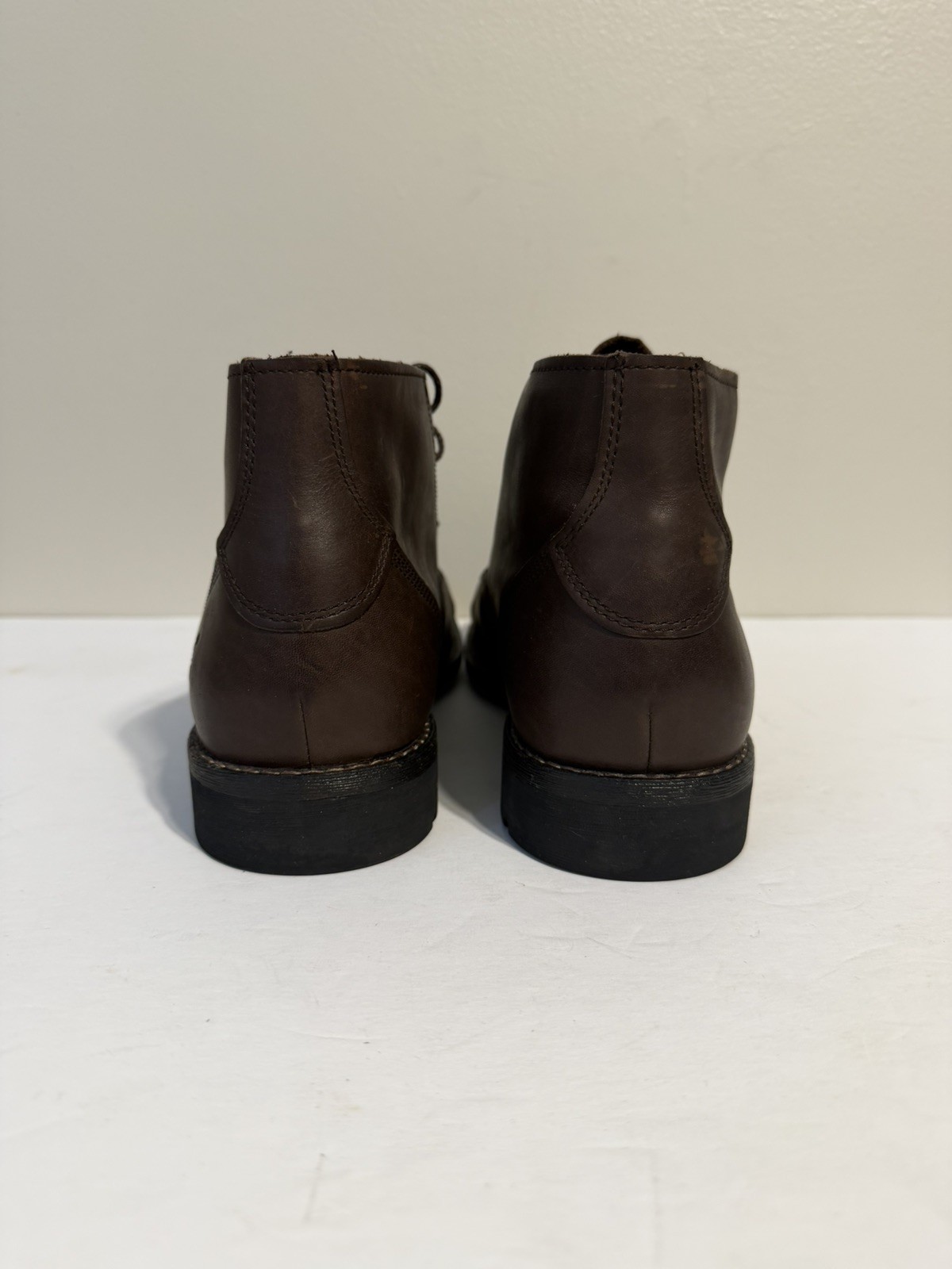 Timberland Men’s Brown Leather Chukka Ankle Boots Size 11W