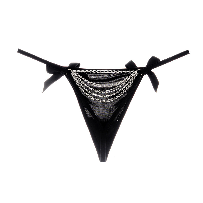 Ladies Womens Sexy T back Chain G-string Thong Panties Lingeries Underwear Brief