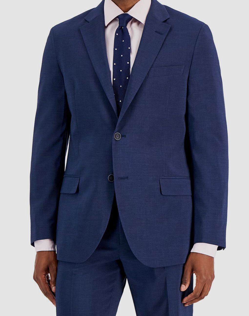 Nautica Men’s Modern-Fit Bi-Stretch Suit Jacket, Blue, Size 40R