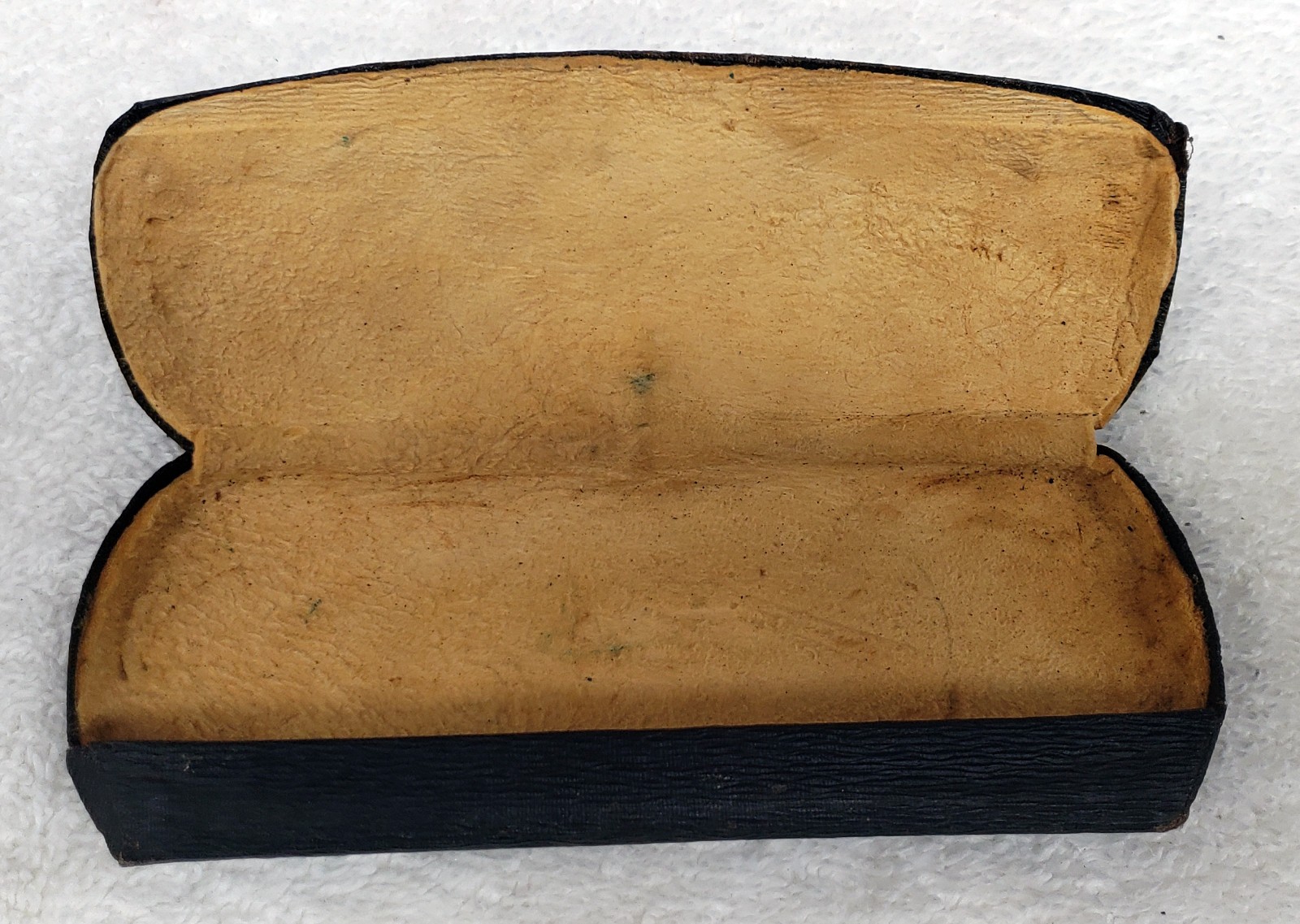 Antique Rimless Oval Glasses with Case