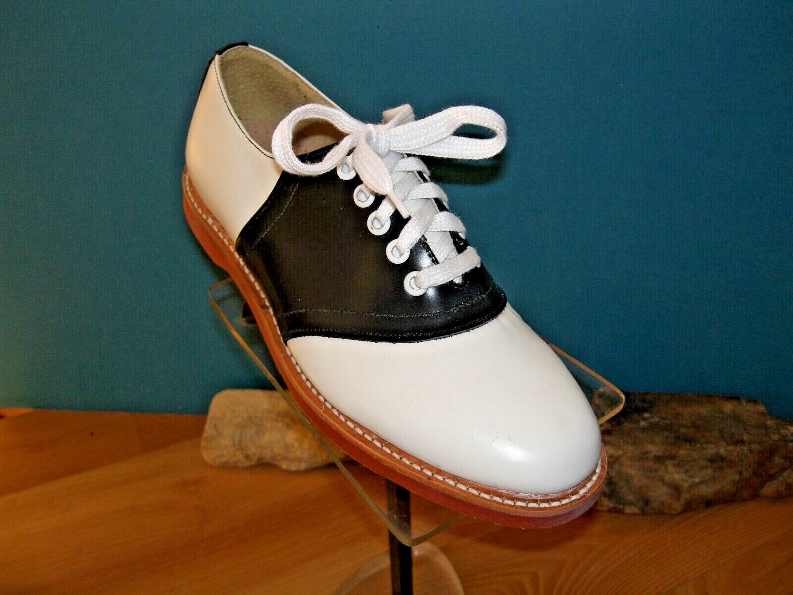 Stewart Marshall Saddle Shoes NOS US men’s 7D, 8D, 9.5EE