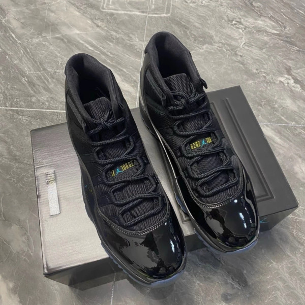 Air Jordan 11 “GAMMA” Blue Black High Top Retro Basketball Shoes For Men