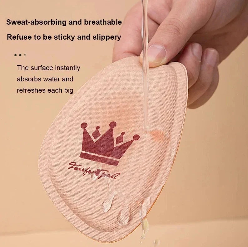 2 pair Forefoot Pads for Woman High Heels Half Insoles Foot Pain Relief Insole