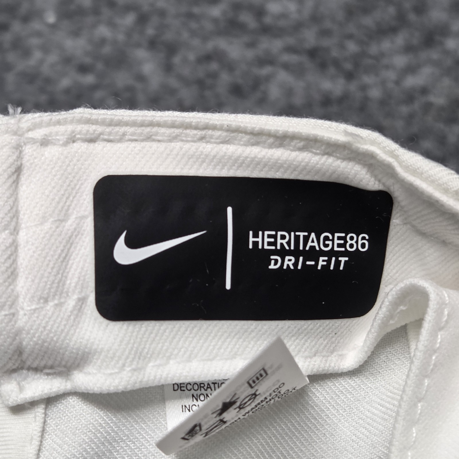 New Nike RF Aerobill H86 Cap Roger Federer Hat Tennis Dri Fit AH6985-100 White