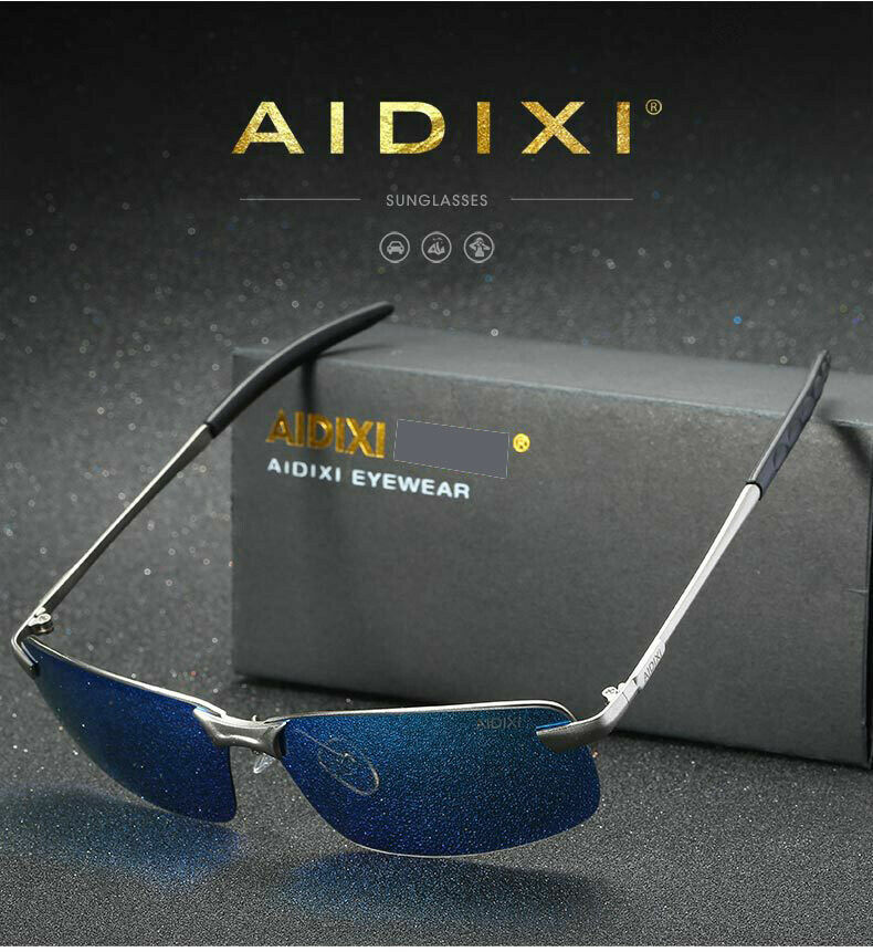 HD Polarized Day & Night Vision glasses Unisex Driving Sports Aviator sunglasses