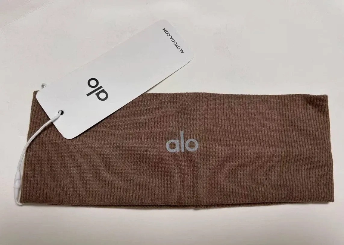 NWT Set of 3 Unisex Al Yoga Sport Headbands – White, Black, Coffee Colors – US