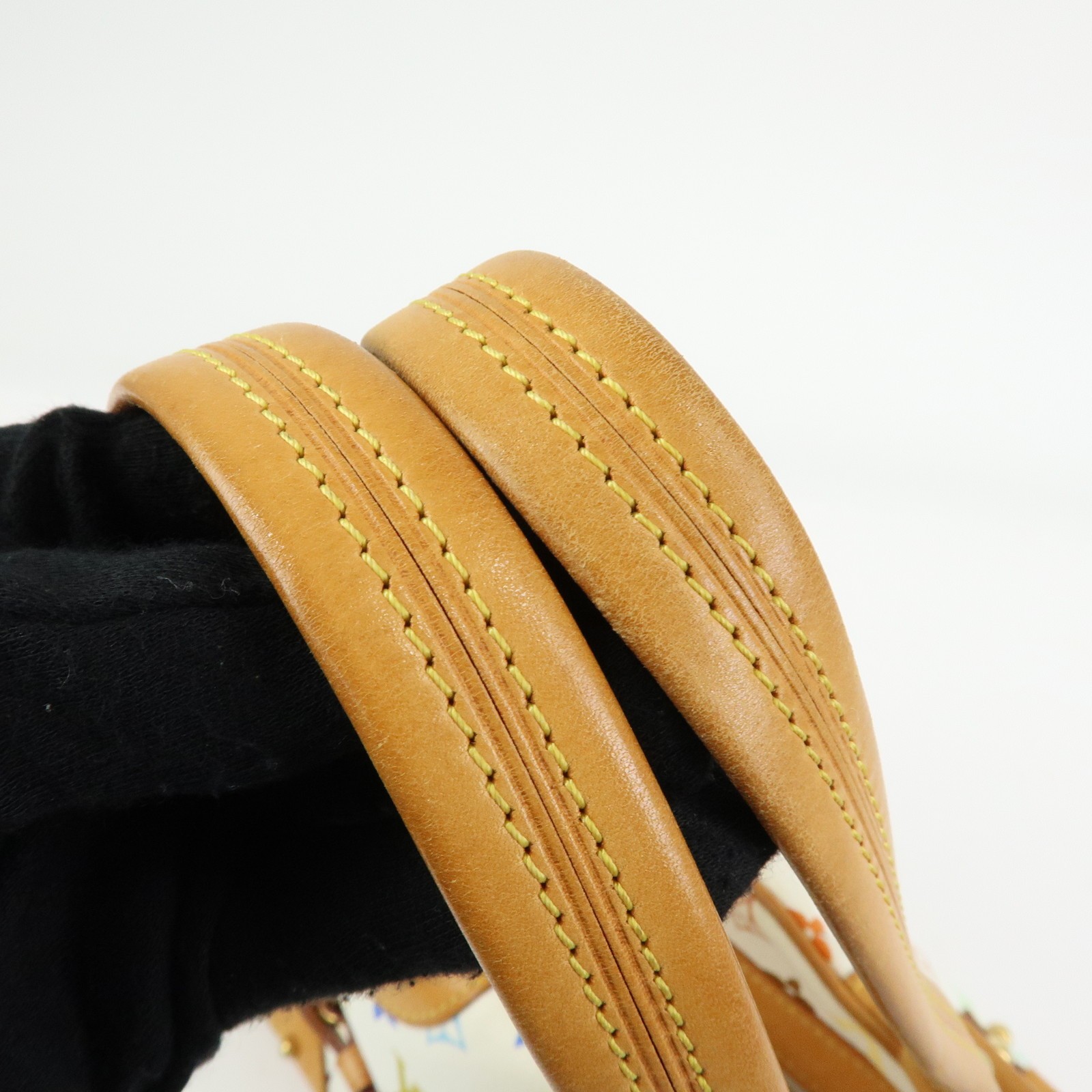 Louis Vuitton Monogram Multicolor Claudia Hand Bag Blanc M40193 Auth Used F/S