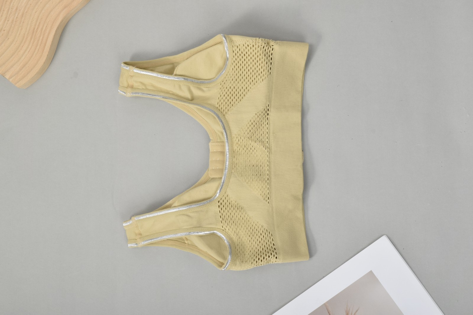 3Pcs Women Front Hook Post-Surgery Bra Breathable Mesh Comfort Support