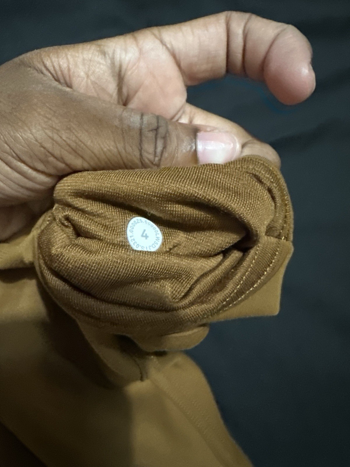 Lululemon Instill High-Rise Tight 25″ Butternut Brown Size 4 Smoothing Support