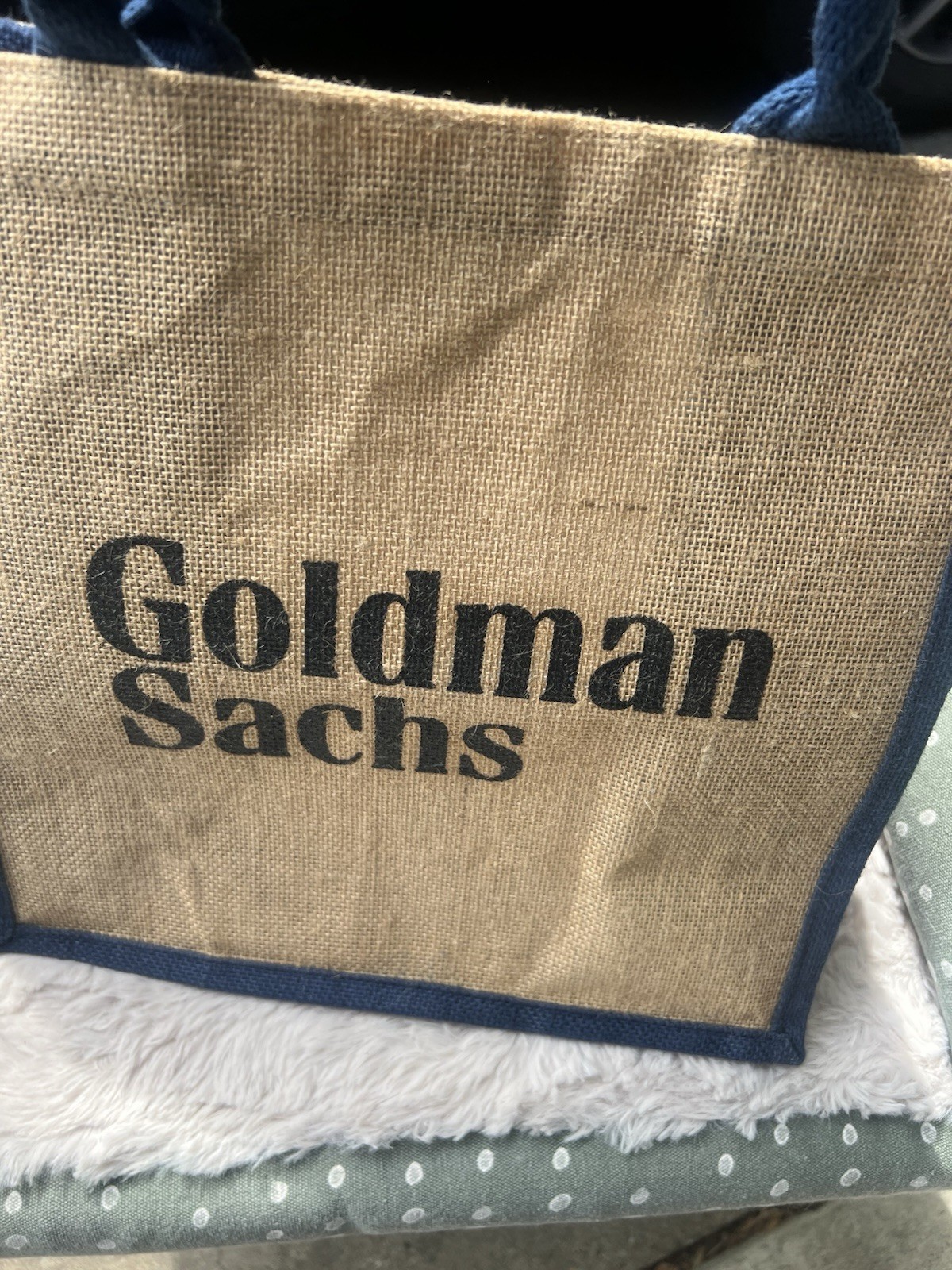 Rate Goldman Sachs Canvas Tote Bag