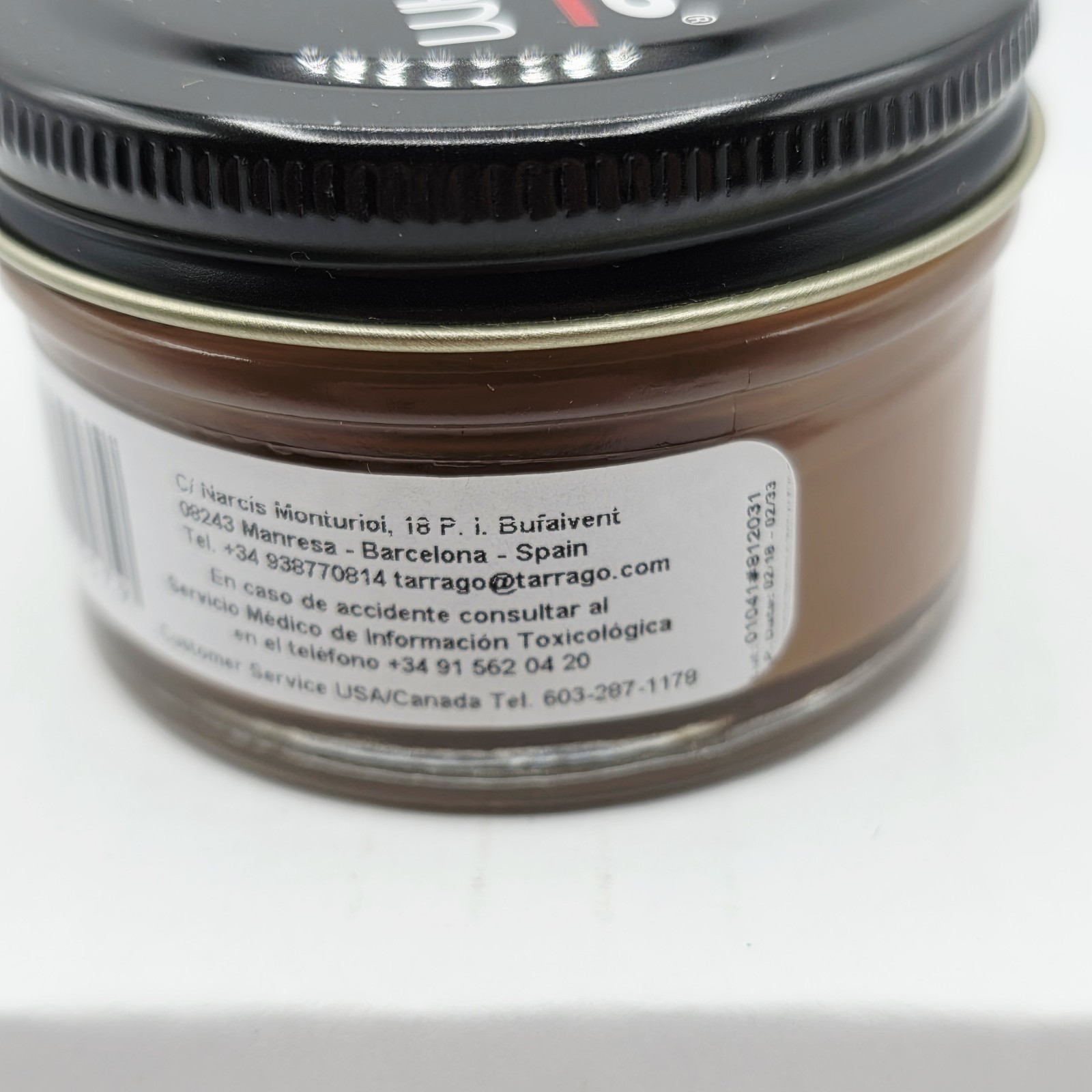 Tarrago Shoe Polish # 57 Leather Cream Leather Protector 1.76 oz. 50ml Boot
