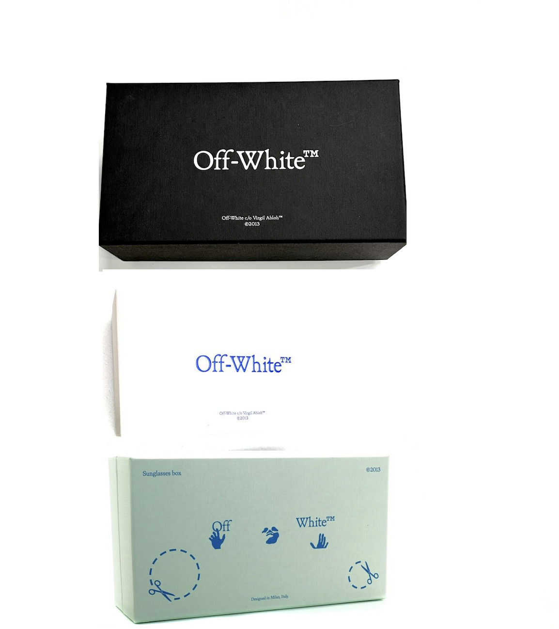 NEW Off-White Yoder OERI121S24MET0017207 Sunglasses 56mm 100% Authentic
