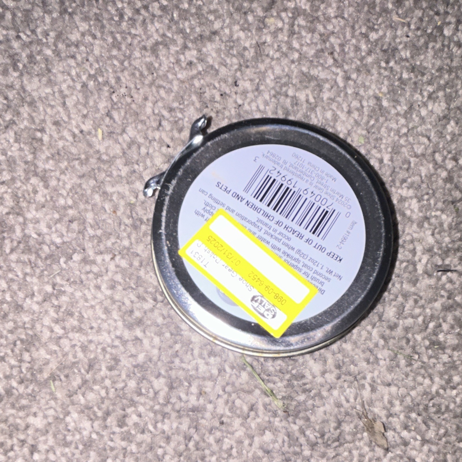 Shoe Gear Water Resistant Brown Shoe Polish 1.12 oz (32 g) Tin