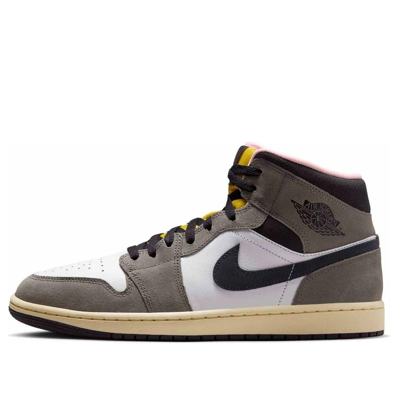 Nike Air Jordan 1 Mid SE White Cave Stone Men’s HQ2011-100 New