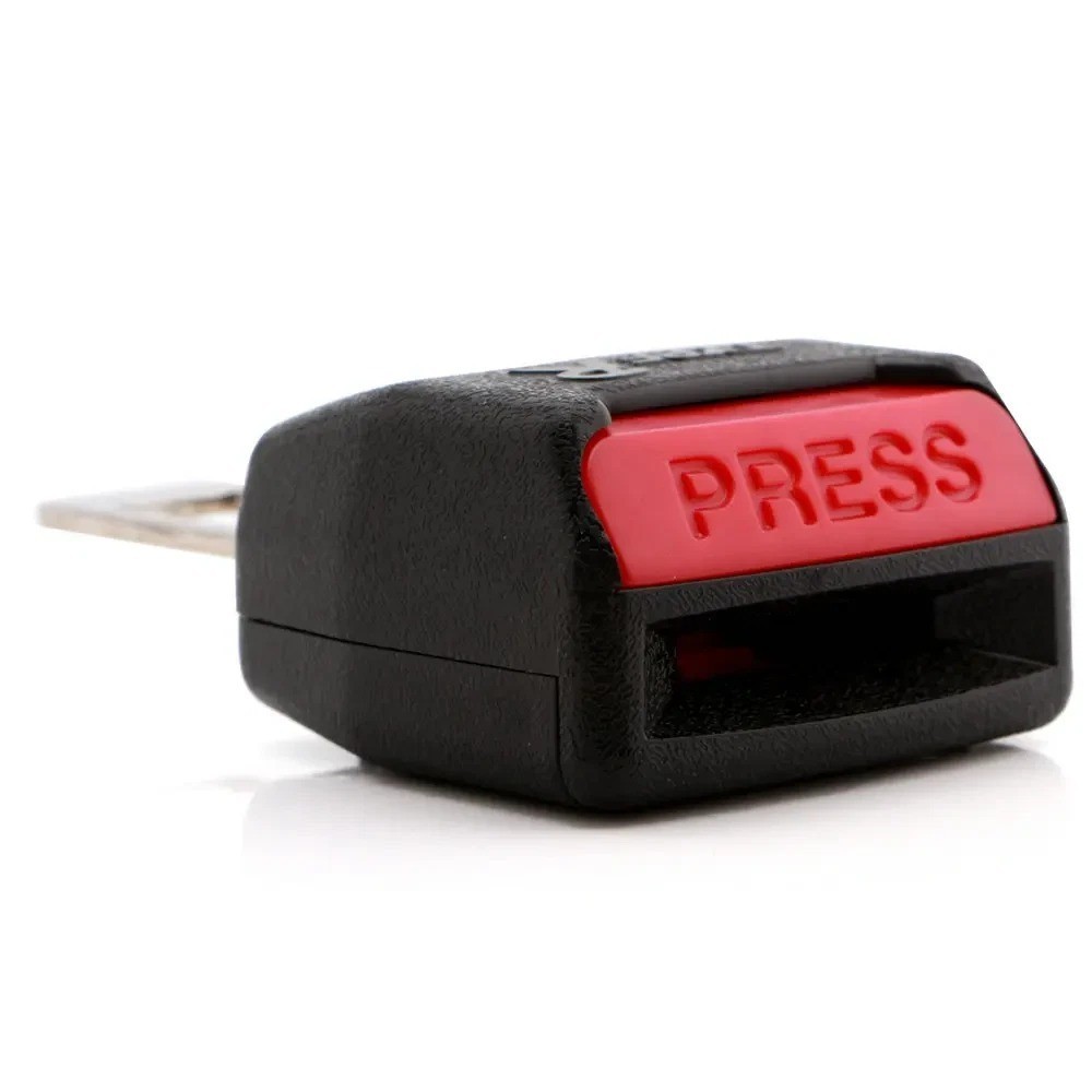 2Pcs/Set Car Safety Belt Buckle Extension Clip Safety Belt Buckle Thick Socket P