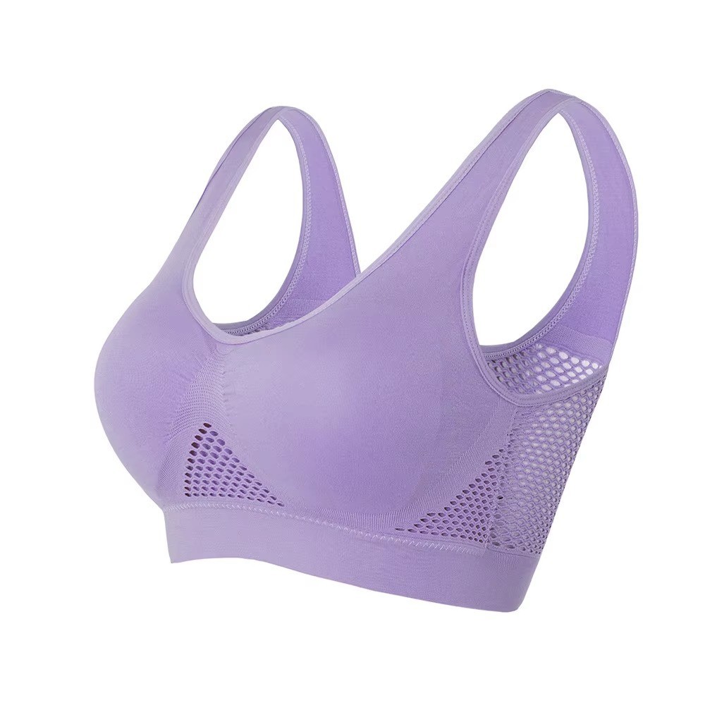 Beautiful Back Sports Bra Shockproof Running Fitness Anti-sagging Upper Yoga Bra