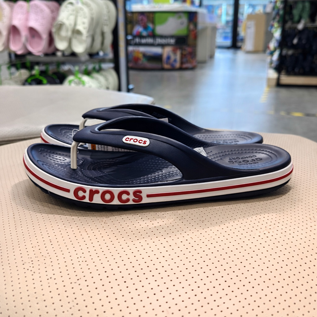 Crocs Bayaband Flip Flops Adult Sandals Men Women Unisex Comfort Shoes New