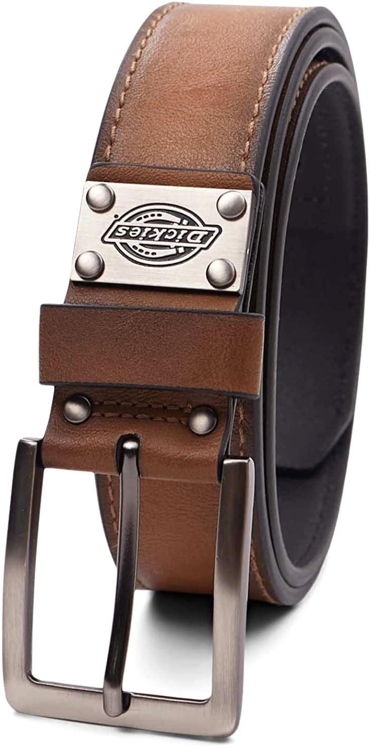 Dickies Men’s 1.5” Wide Heavy-Duty Industrial Work Belt – Durable Leather