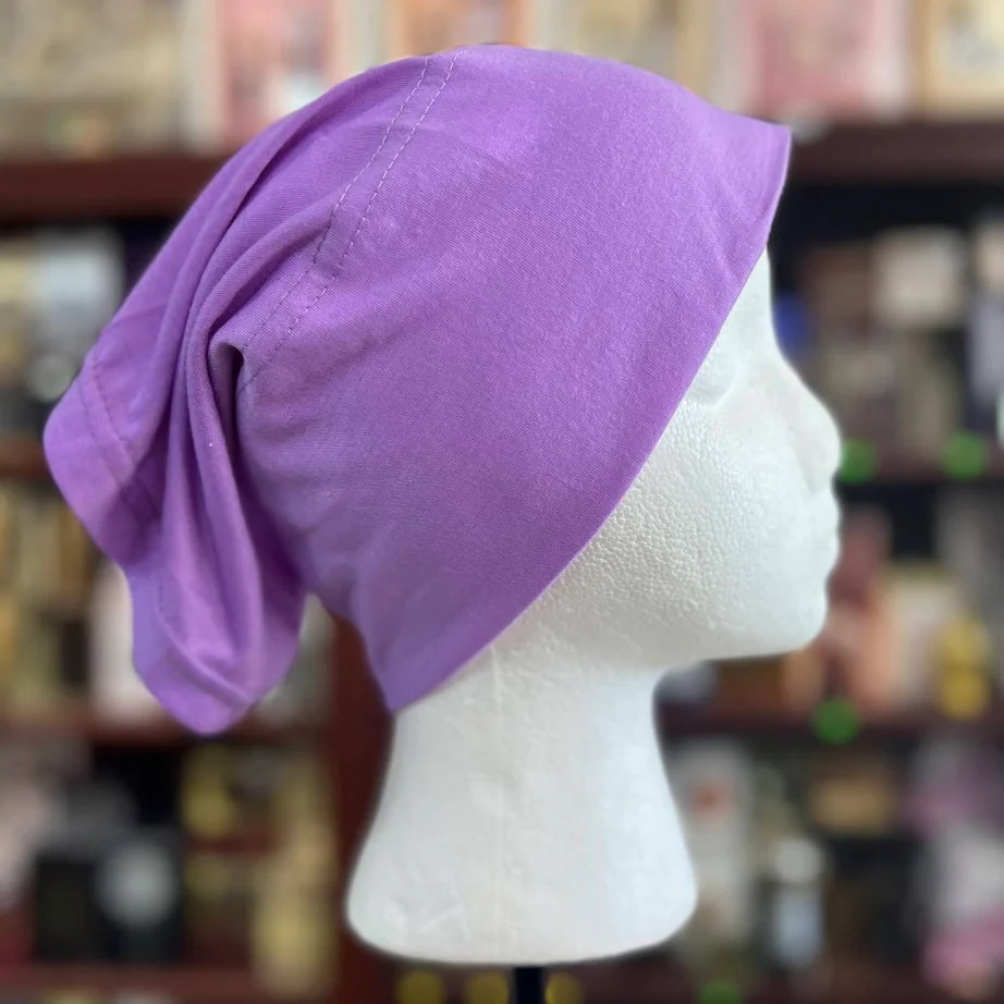 Cotton Hijab Undercap Stretch Cap Solid Color Breathable Inner Scarf 30+ Colors