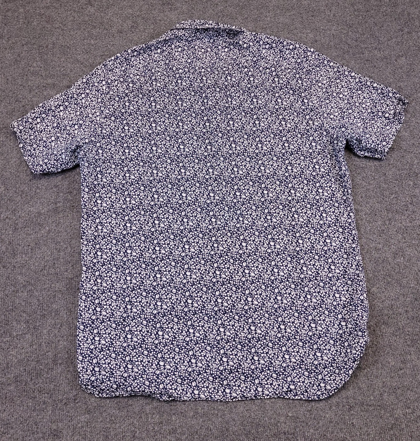 7D 7 Diamonds Renegade Parade Mens XL Abstract All Over Rayon Blend Button Down