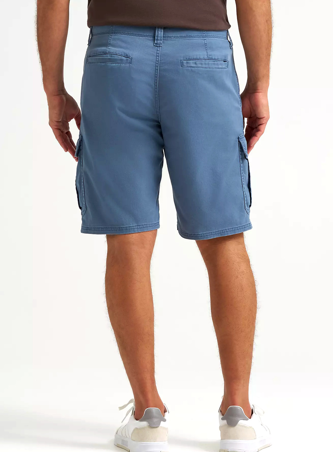 Wrangler Cargo Shorts Men’s Five Star 10 in. Stretch Above Knee Blue CHOOSE SIZE