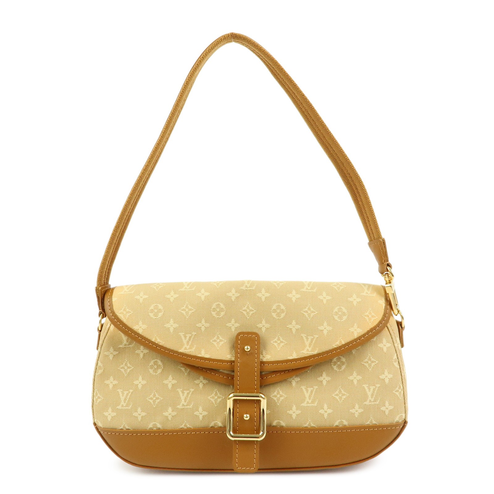 Louis Vuitton Monogram Mini Marjolie Hand Bag Beige M92694 Authentic Used F/S