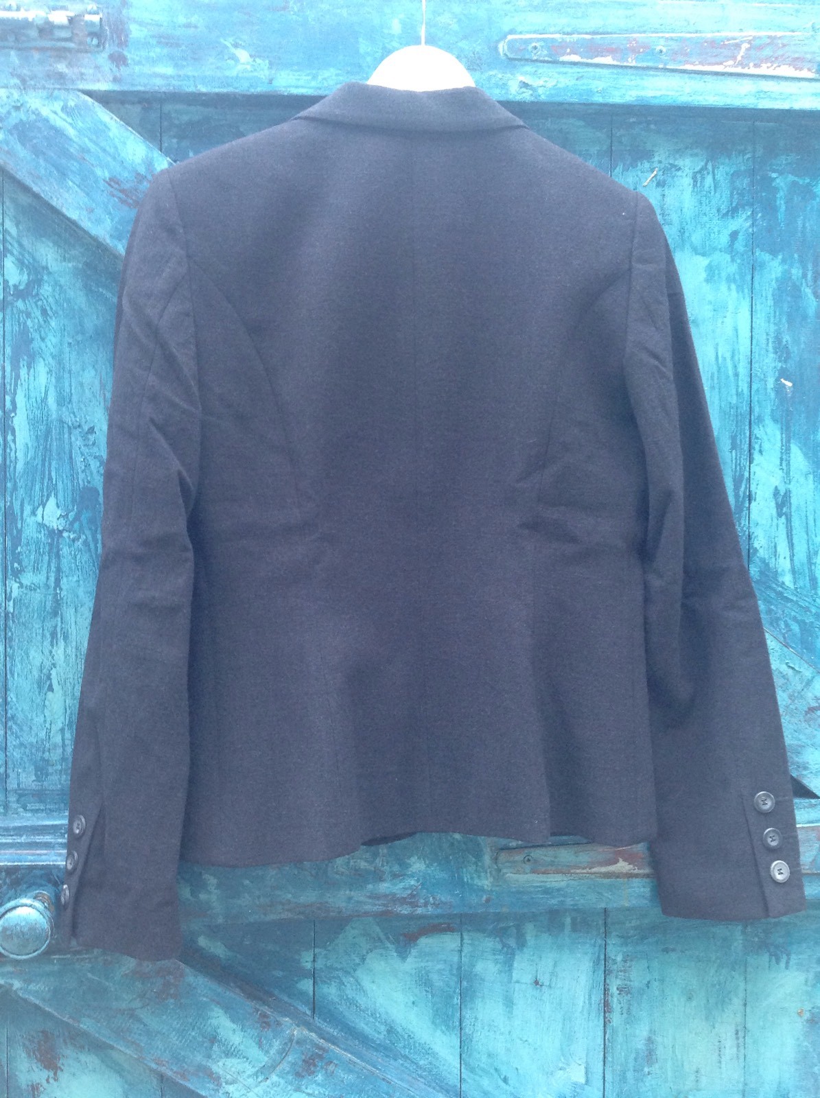 Womens Jacket Size 14 Designer Ronit Zilkha Grey Wool VGC WORN ON FILM INC UK PP