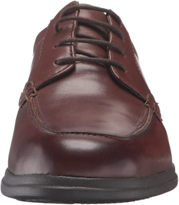 Men’s Bostonian Tifton Edge Oxford Dress Shoes, Brown Leather, 9M, NIB