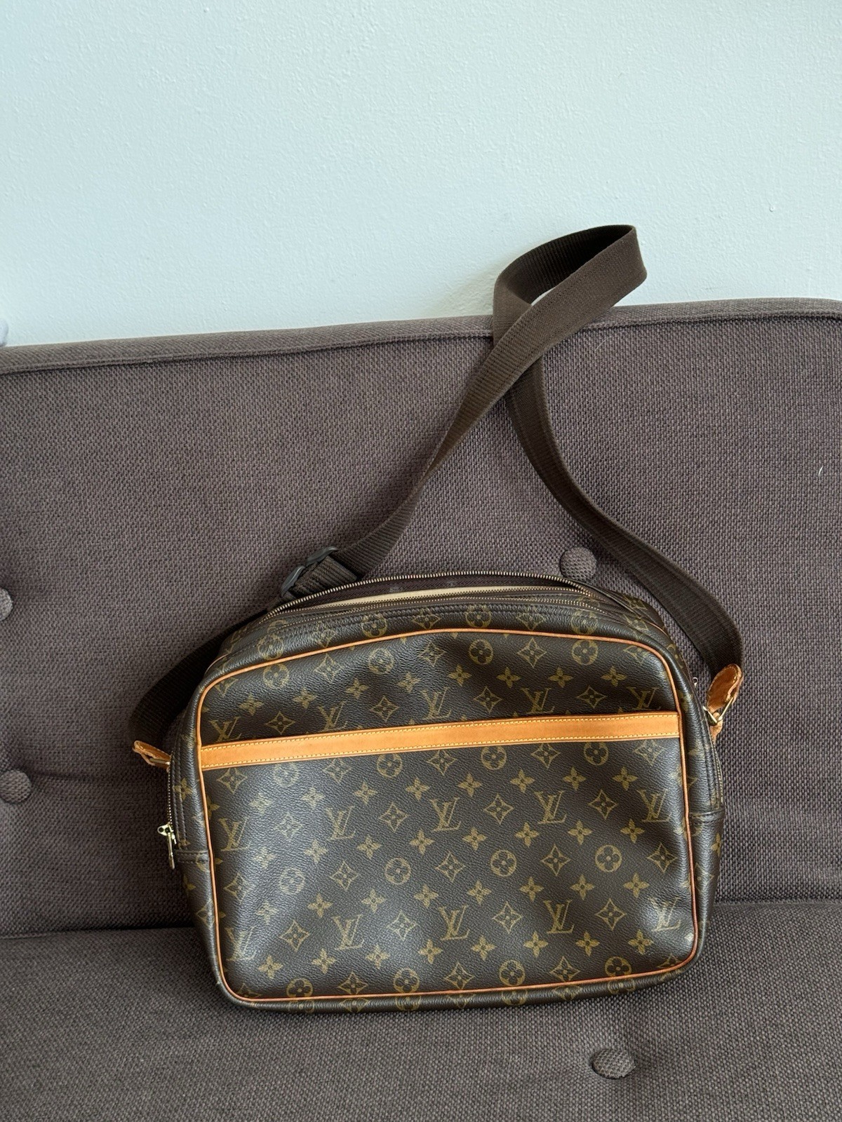 Louis Vuitton Reporter Bag Monogram Canvas GM
