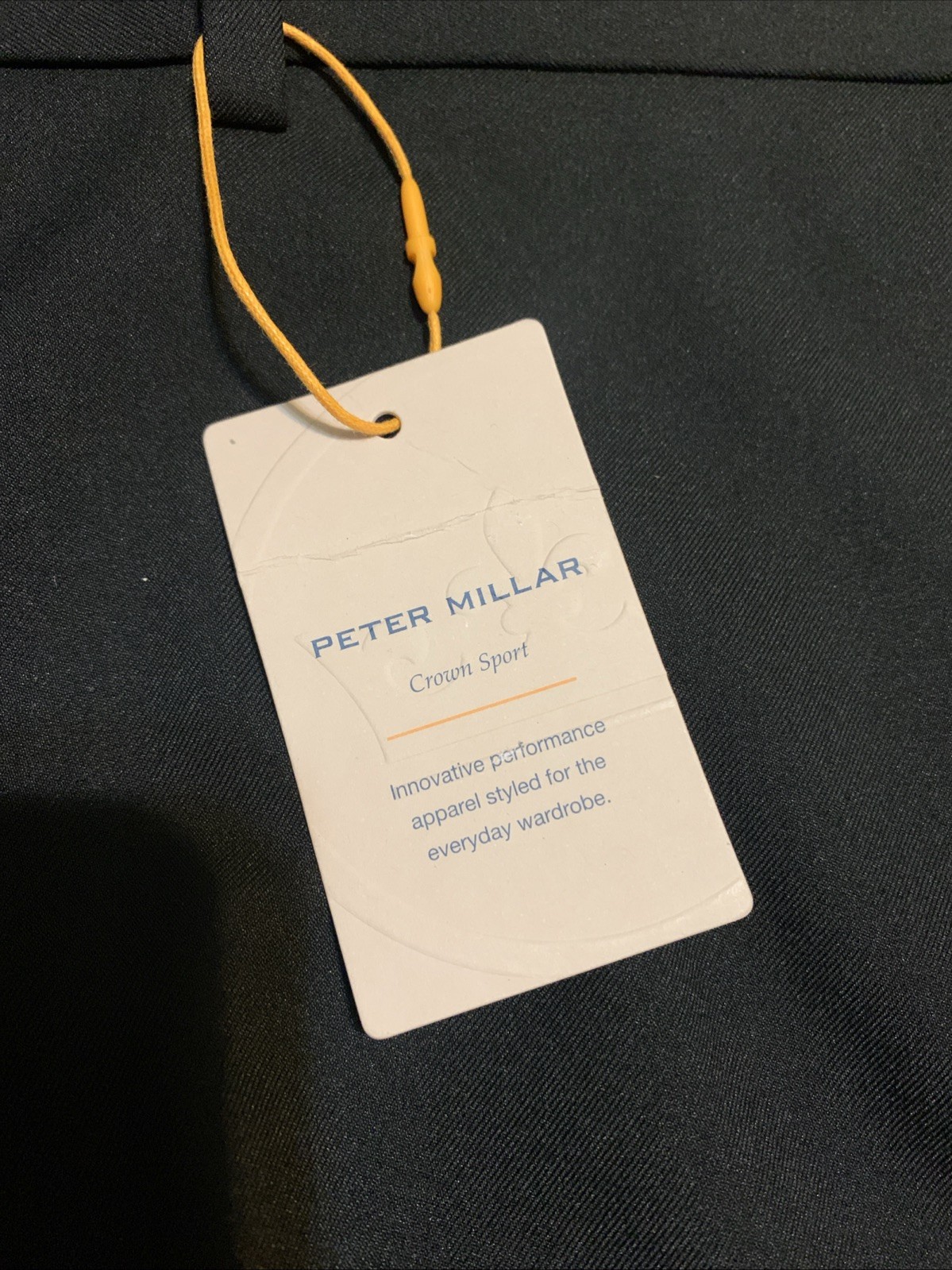 NEW Peter Millar Mens Salem Performance Shorts 38 X 9 Classic Fit Crown Sport