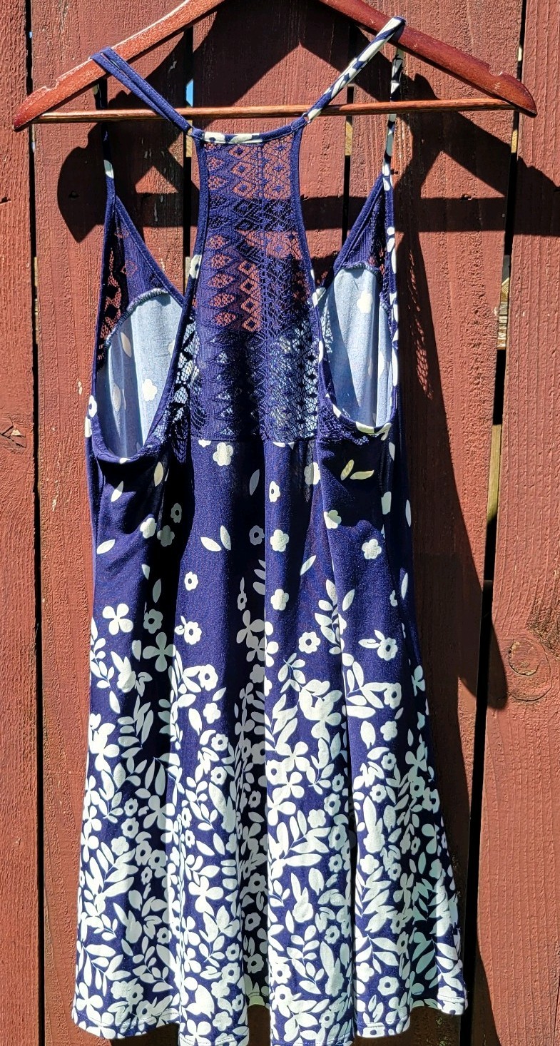 In Bloom by Jonquil Floral Lace Kimono Tie Robe & Chemise Set M-L NBL13OR