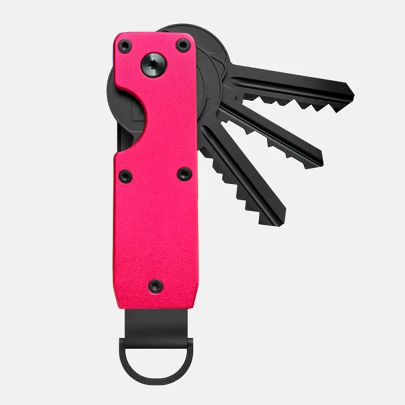 Key Organizer Compact Holder Metal Key Chain Minimalist Key Case Holder for Keyc