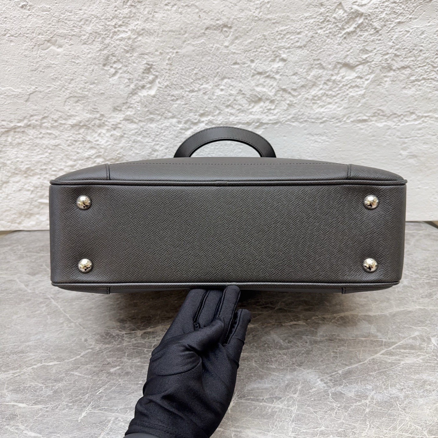 Louis Vuitton Pre-Owned Authentic Briefcase Dark Grey Silver
