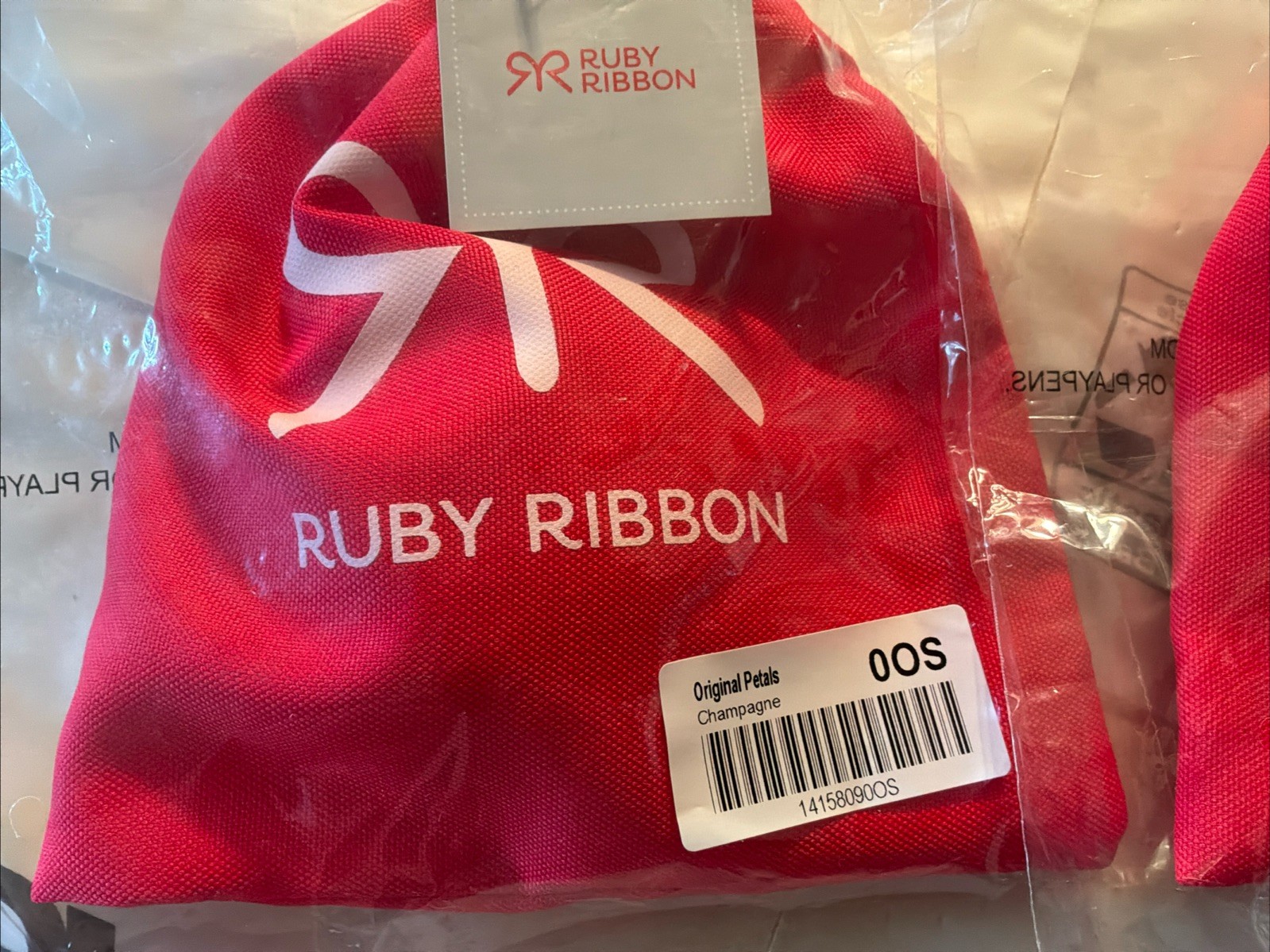 Ruby Ribbon Petals D & Above Bra Inserts Pads 0OL Champagne Nude NWT Set of 2