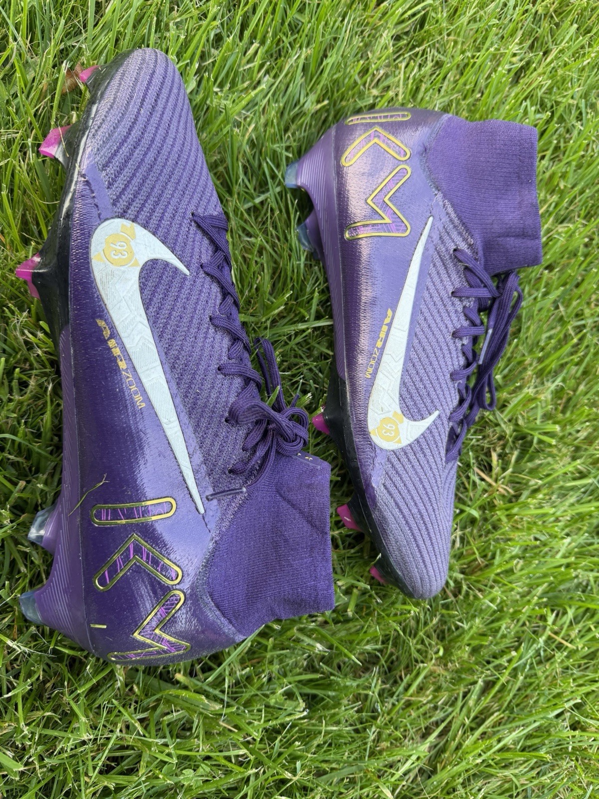 Nike Zoom Superfly 10 Elite KM FG Kylian Mbappé FQ8692-500 Men’s Size 10.5