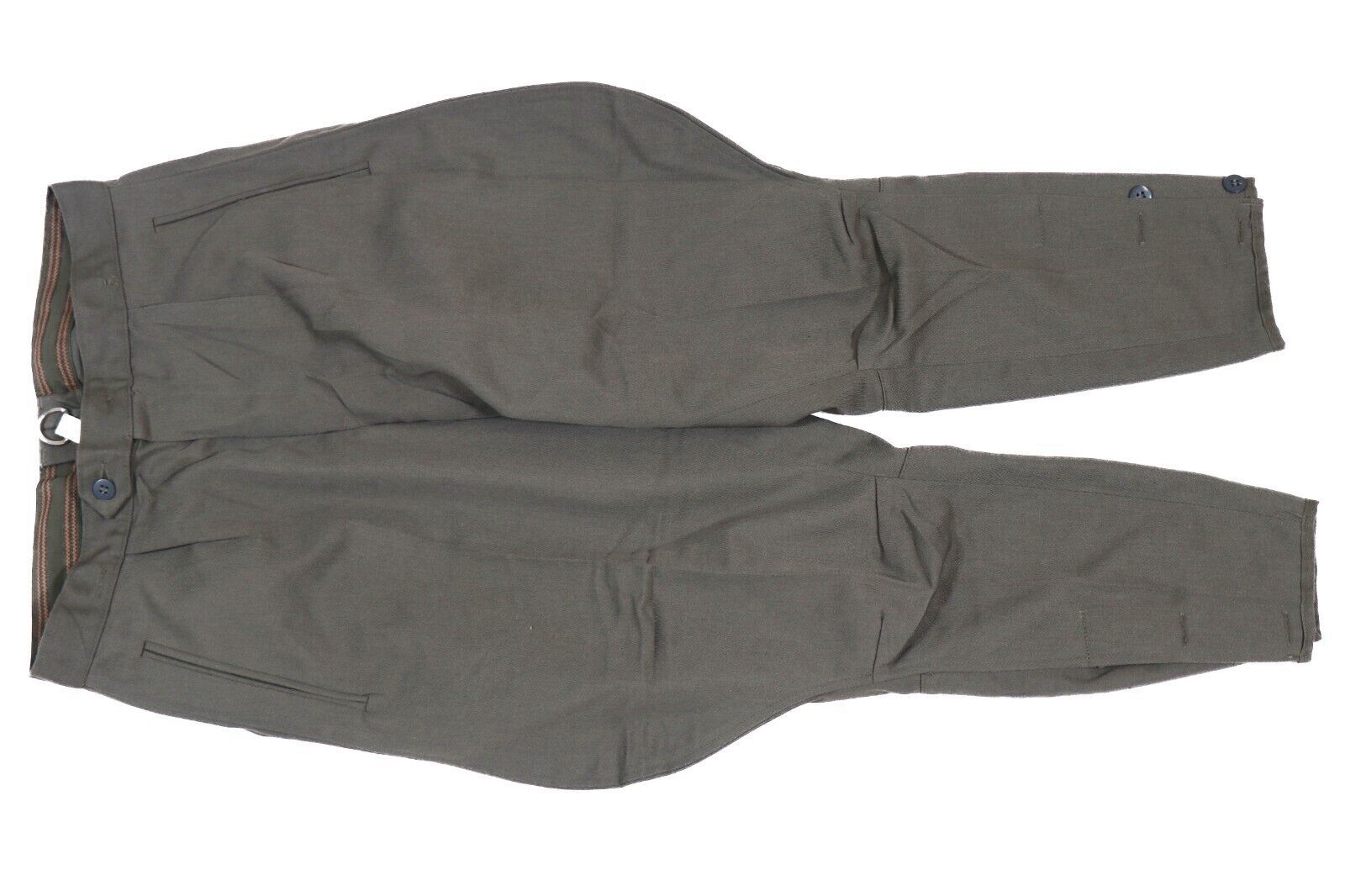 Authentic East German Grey Officer Trousers Pants Breeches NVA DDR Germany