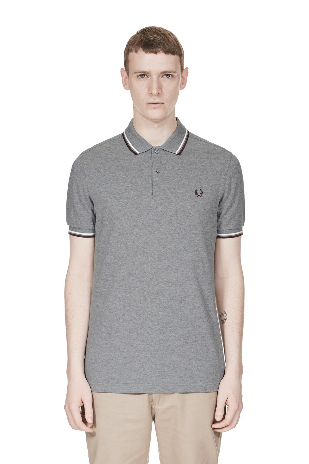 Fred Perry Men’s Cotton Polo Short Sleeve M3600 Slim Fit Pique Twin tipped M-2XL