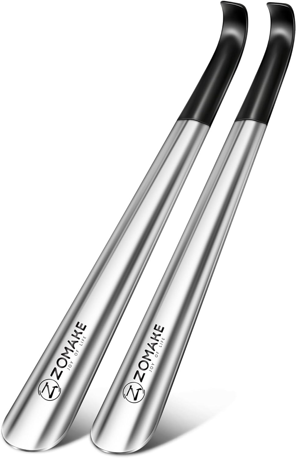 ZOMAKE Shoe Horn Long Handle for Seniors Men Women,Metal Long Shoehorn Boot H…