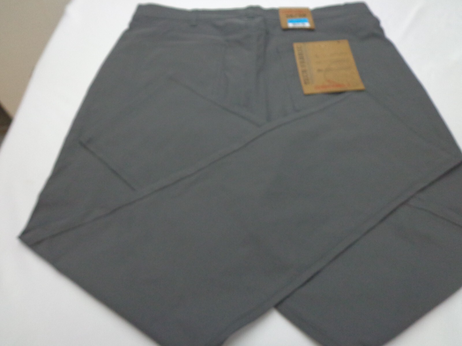 DENALI Charcoal Sky Gray Tech Fabric Stretch Pants NWT 36/30 MSRP $54