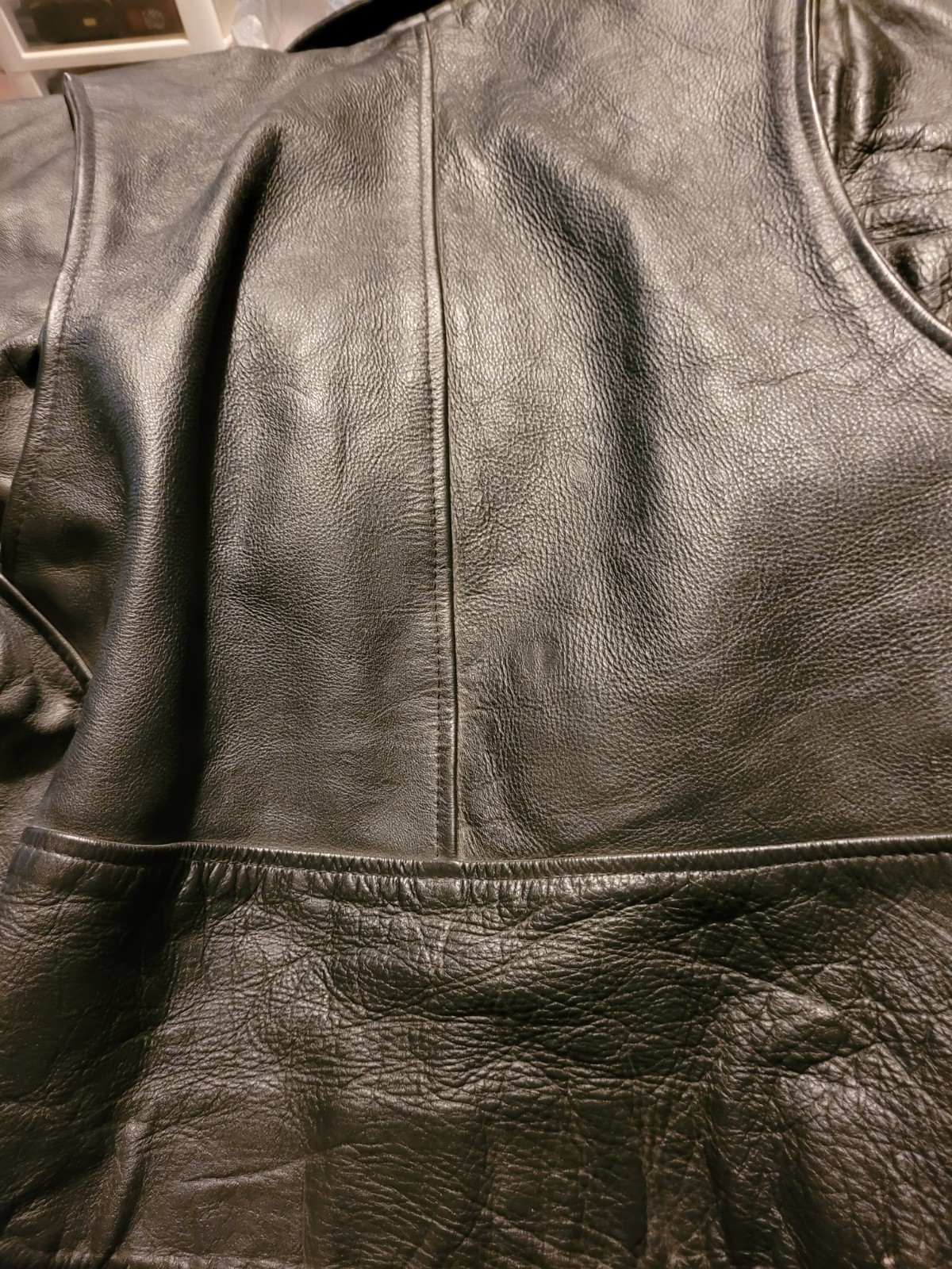 Black Leather Motorcycle Jacket