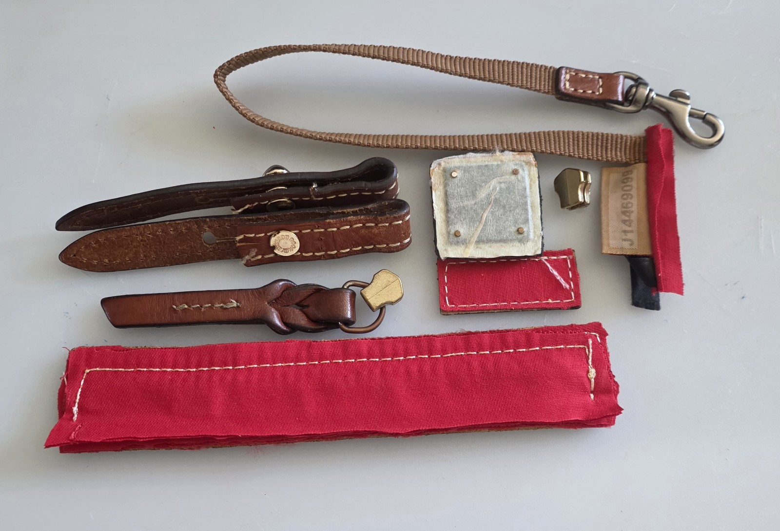 Dooney & Bourke Authentic Replacement Parts Hardware Zipper Logo Lot Pre-Owned