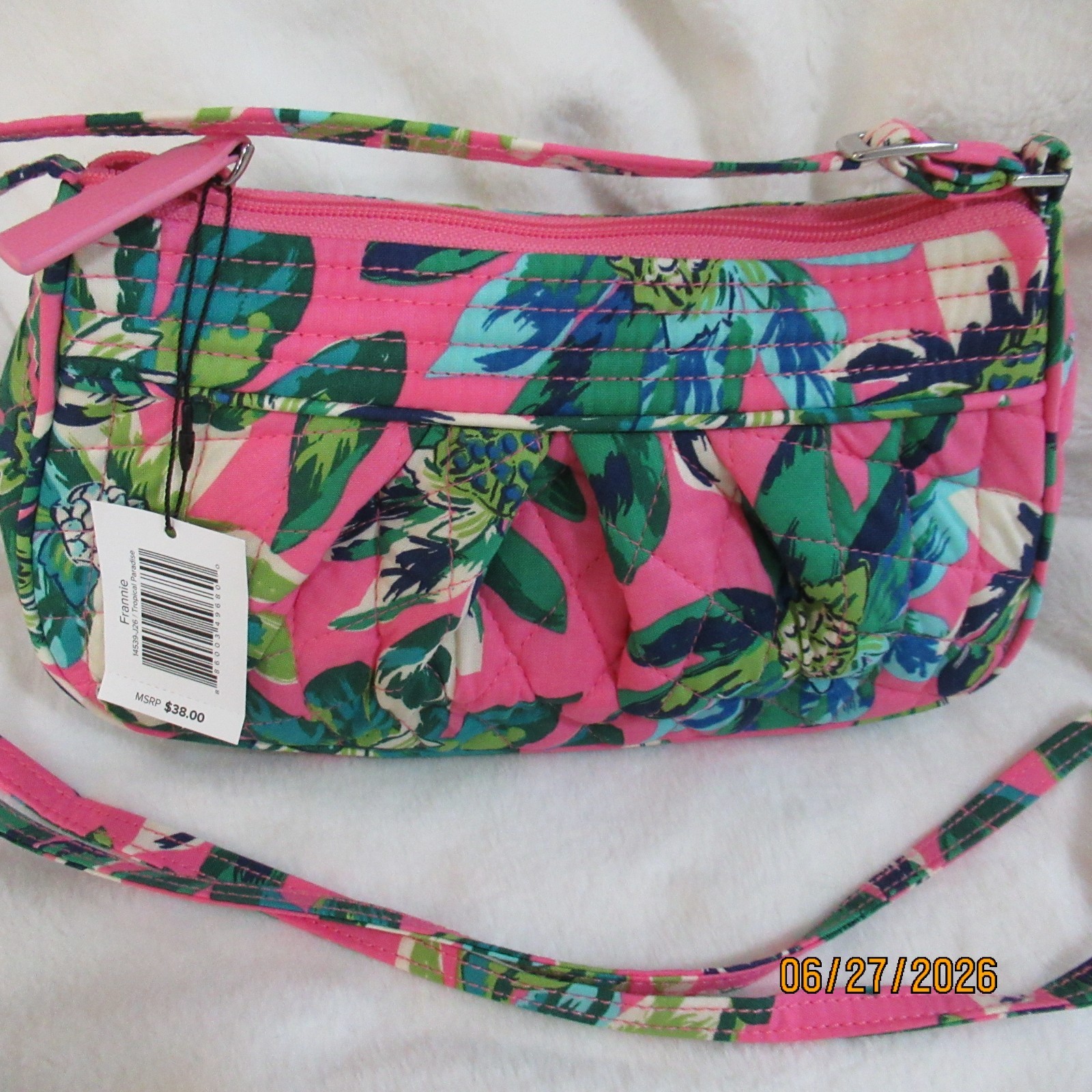 NWT Vera Bradley Tropical Paradise small crossbody