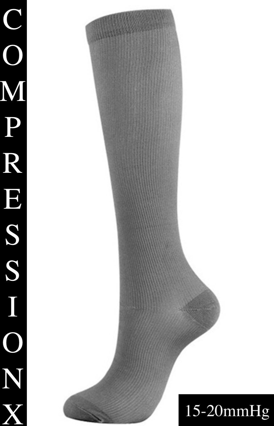 Big N Tall Compression X Socks Pain Relief Calf Leg Foot Support Stocking 4XL