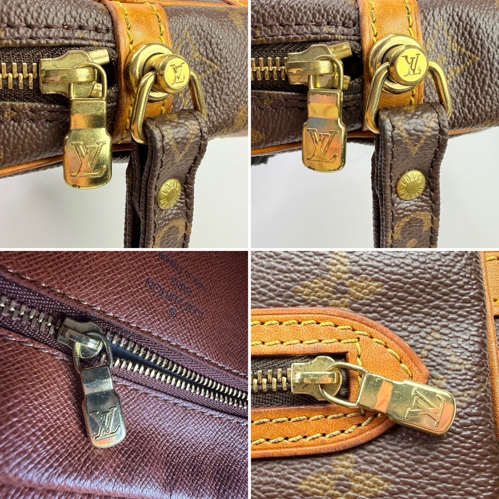 LOUIS VUITTON Marly Dragonne GM Handbag/Clutch Vintage Monogram Authentic