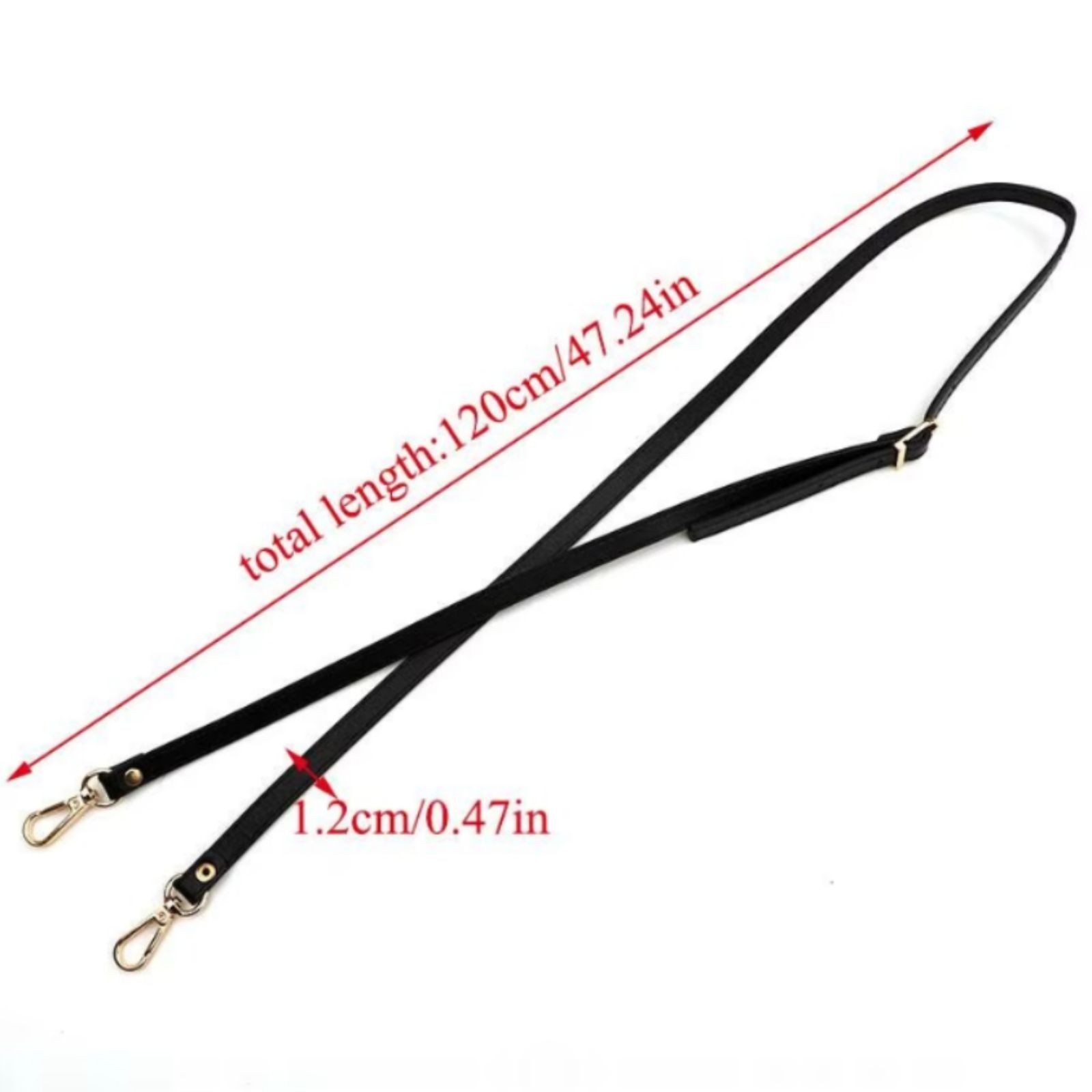 Handbag Replacement Shoulder Strap PU Leather Adjustable Crossbody Purse Handles