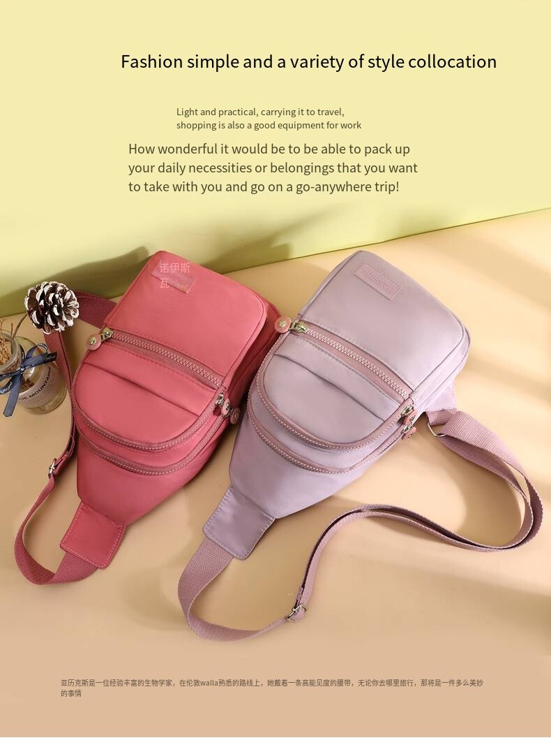 Crossbody Shoulder Bags Chest Sling Bag Fanny Packs Travel Sport Backpack Unisex