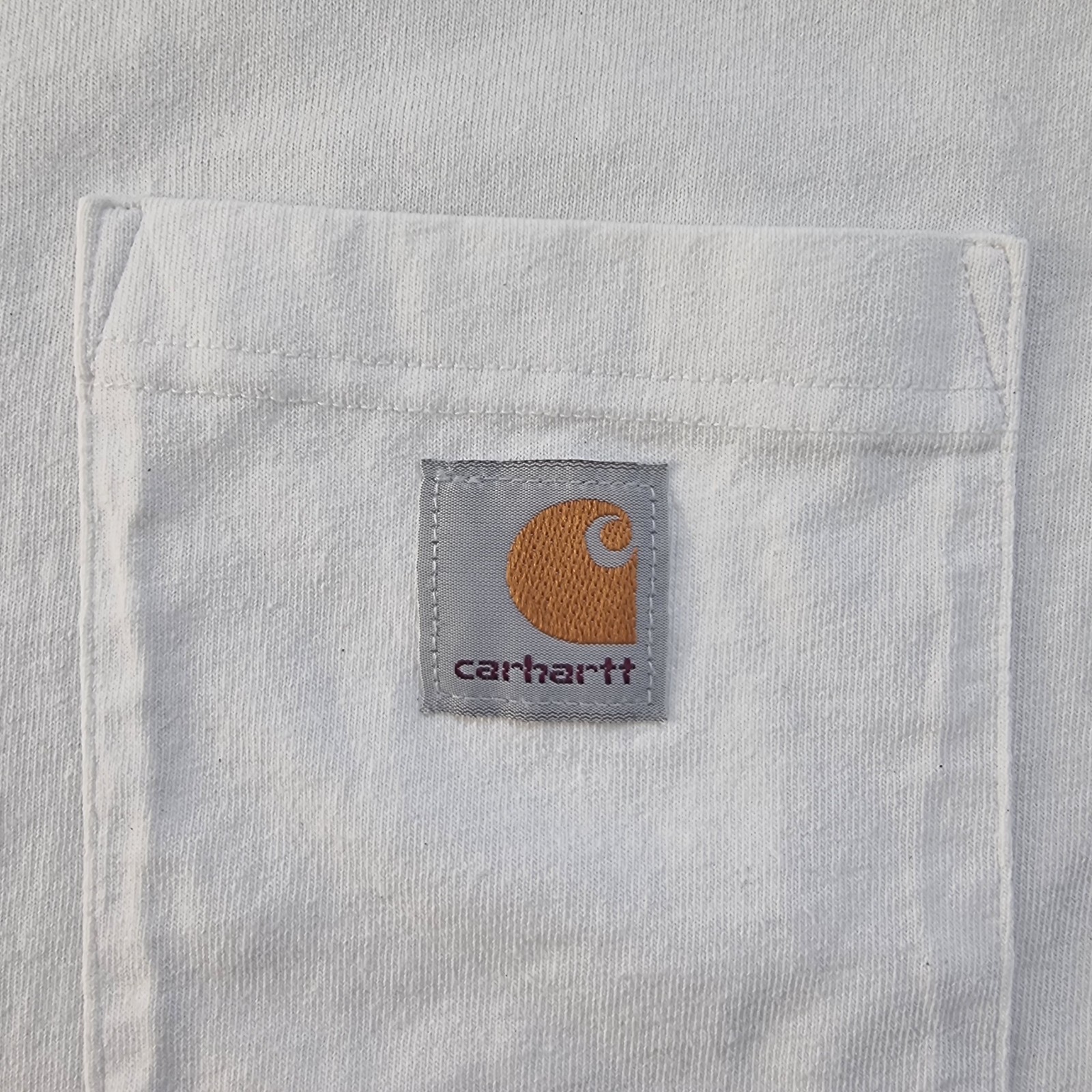 Authentic Carhartt K87 Heavyweight Pocket T-Shirt – White XL