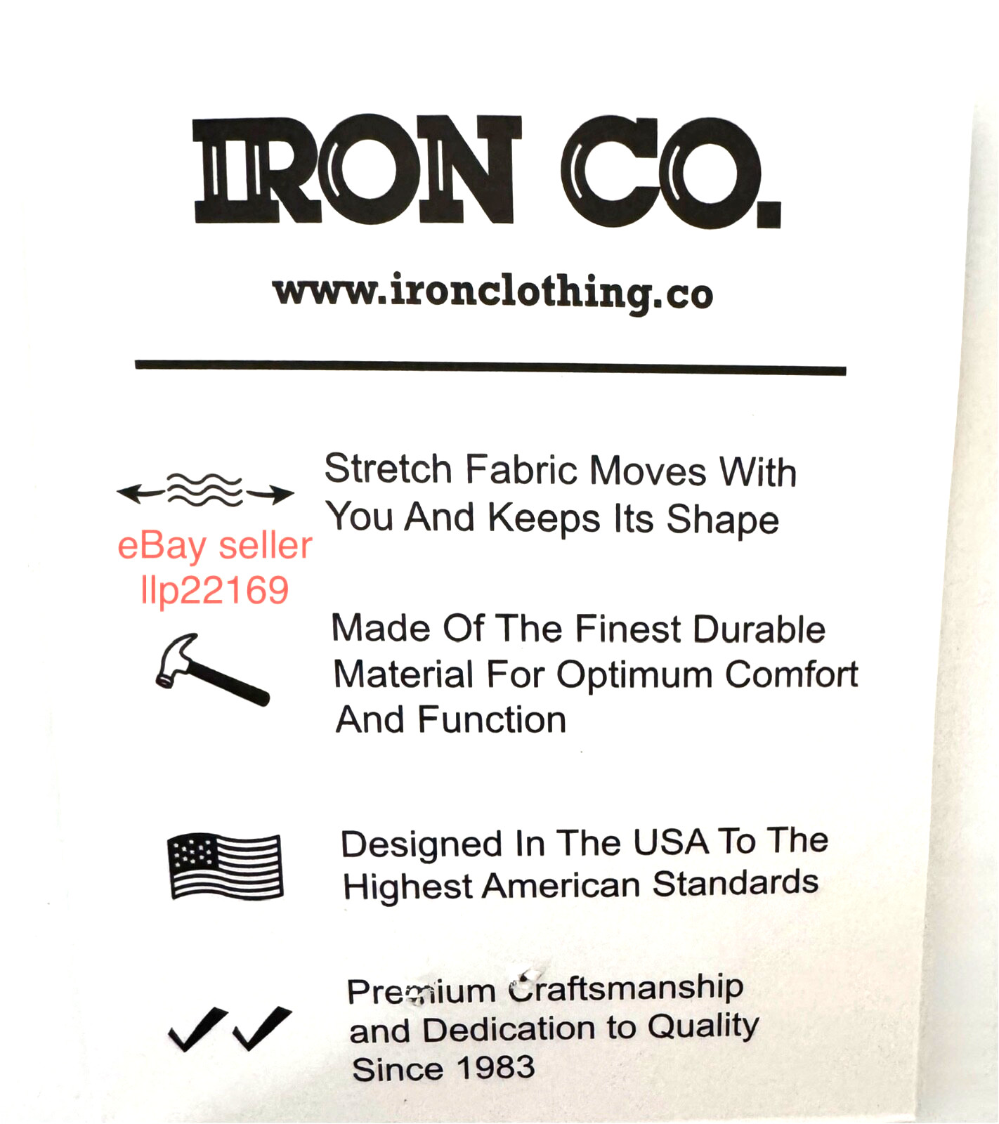 IRON CO Men’s Stretch Shorts (SIZE 34) Flex Waist Flat Front BOARDWALK New Tag!